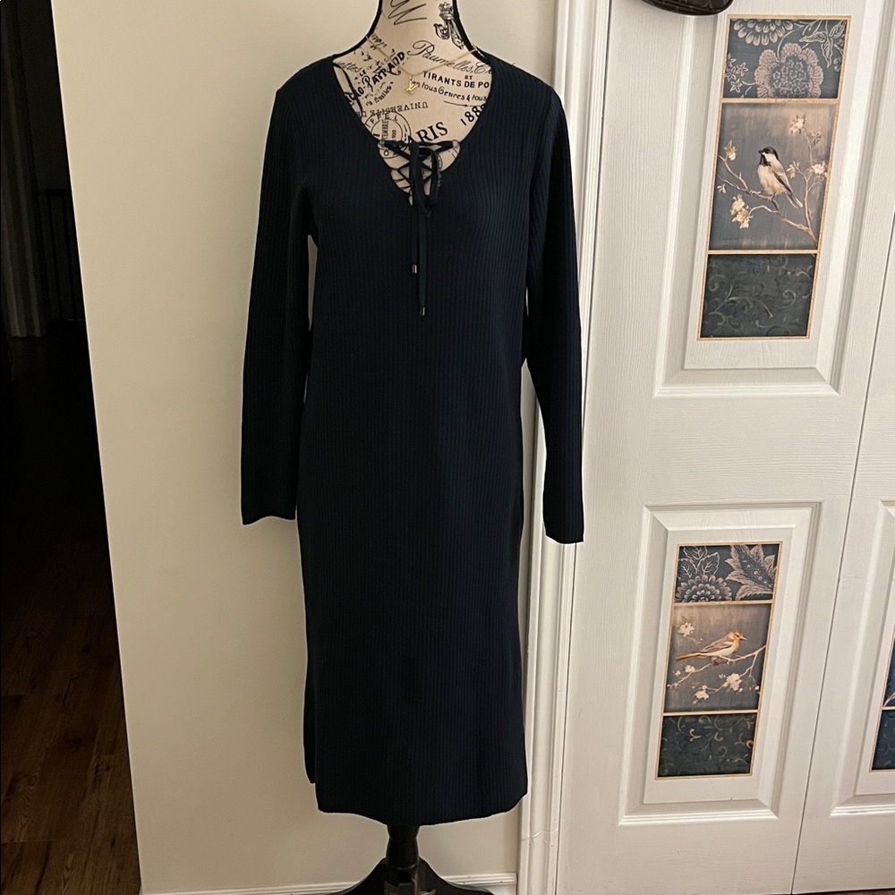 😃Addition Elle Dark Green Long Sleeve Dress